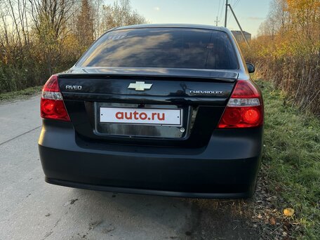 2008 Chevrolet Aveo I Рестайлинг, чёрный, 530000 рублей, вид 5