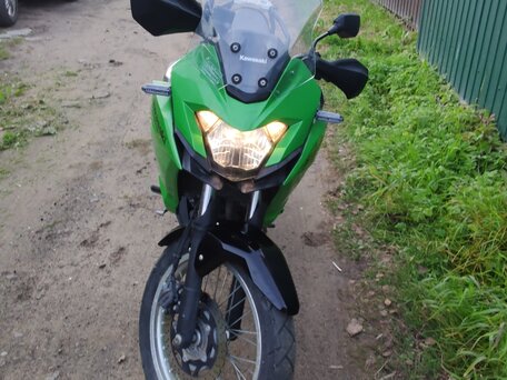 2017 Kawasaki Versys-X 300, зелёный, 510000 рублей, вид 2