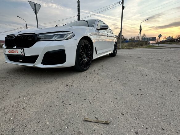 2020 BMW 5 серии 530d xDrive VII (G30/G31/G38) Рестайлинг, белый - вид 12