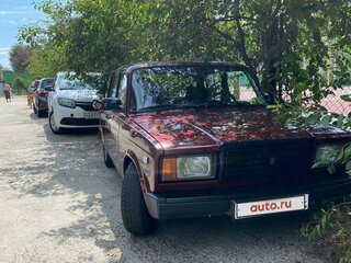 2004 Lada (ВАЗ) 2107, пурпурный, 220000 рублей, вид 2