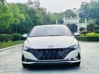 2022 Hyundai Elantra VII (CN7), белый, 1530000 рублей, вид 2