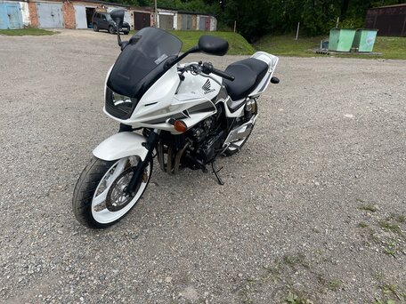 2012 Honda CB 400 Super Four, белый, 500000 рублей, вид 1