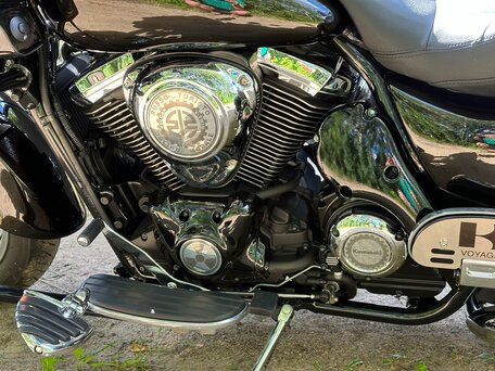 2009 Kawasaki VN1700 Vulcan, чёрный, 750000 рублей, вид 5