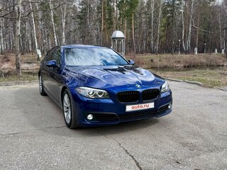2016 BMW 5 серии 520d VI (F10/F11/F07) Рестайлинг, синий, 2600000 рублей, вид 2
