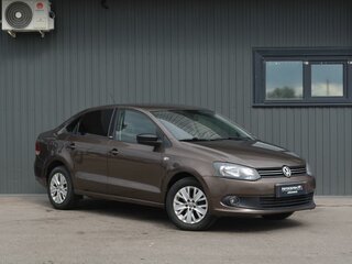 2014 Volkswagen Polo V, коричневый, 749999 рублей, вид 3