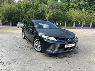 2018 Toyota Camry VIII (XV70), синий, 2500000 рублей, вид 4