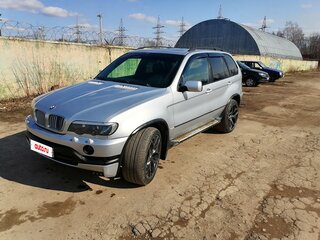 2003 BMW X5 3.0d I (E53), серебристый, 890000 рублей, вид 1