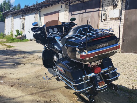 2008 Harley-Davidson Electra Glide, чёрный, 899990 рублей - вид 14