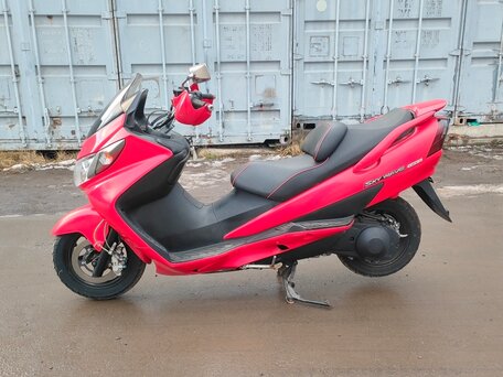 2006 Suzuki Burgman (SkyWave) 250, красный, 189000 рублей, вид 2