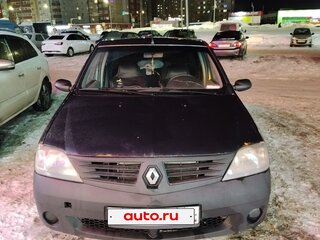 2008 Renault Logan I, серый, 220000 рублей, вид 2
