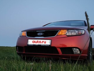 2009 Kia Cerato 5-speed II, оранжевый, 620000 рублей, вид 2
