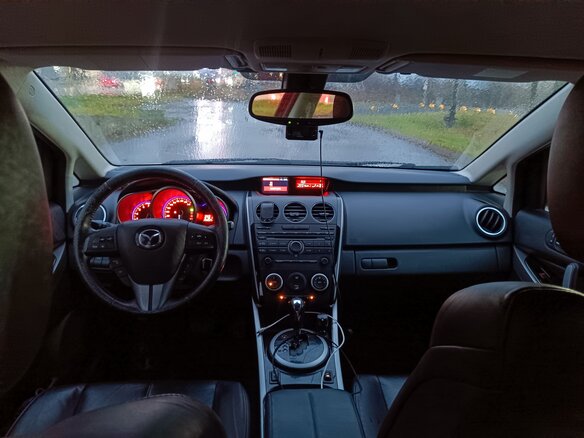 2010 Mazda CX-7 I Рестайлинг, белый, 895000 рублей - вид 10