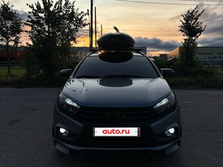 2019 Lada (ВАЗ) Vesta SW I, серый, 1550000 рублей, вид 4