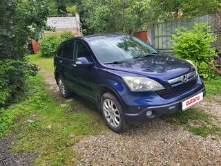 2007 Honda CR-V III, синий, 1100000 рублей, вид 2