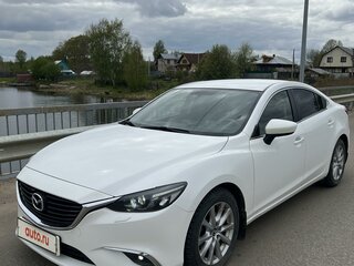 2015 Mazda 6 III (GJ) Рестайлинг, белый, 2150000 рублей, вид 3