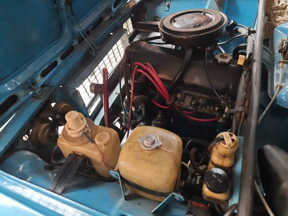 1980 Lada (ВАЗ) 21011, голубой, 450000 рублей - вид 5