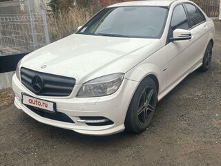 2010 Mercedes-Benz C-Класс 180 BlueEFFICIENCY III (W204), белый, 1100000 рублей, вид 1
