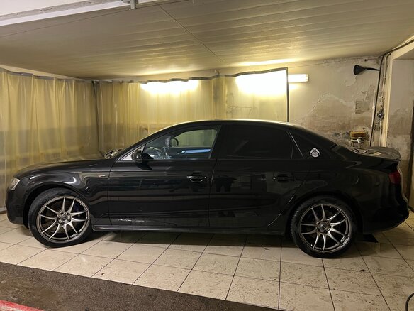 2014 Audi A4 IV (B8) Рестайлинг, чёрный, 1800000 рублей - вид 7