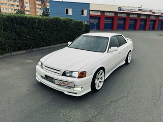 1998 Toyota Chaser VI (X100) Рестайлинг, белый, 1410000 рублей, вид 4