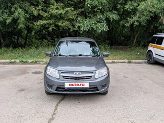 2015 Lada (ВАЗ) Granta I, серый, 260000 рублей, вид 1