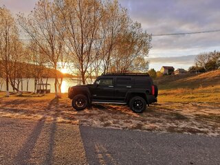 2005 Hummer H3, чёрный, 1750000 рублей, вид 3