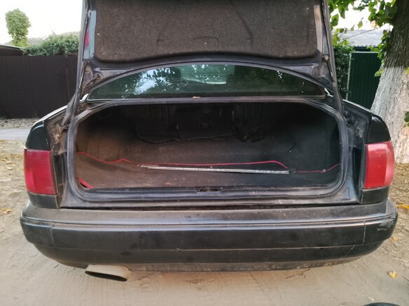 1995 Audi A6 I (C4), чёрный, 190000 рублей - вид 8
