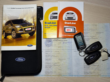 2013 Ford Kuga II, чёрный, 1150000 рублей, вид 2