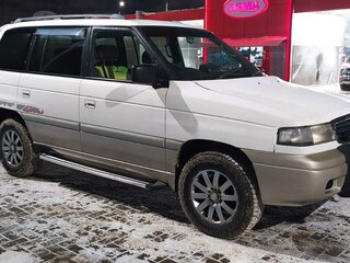 1995 Mazda MPV I (LV), белый, 800000 рублей, вид 4