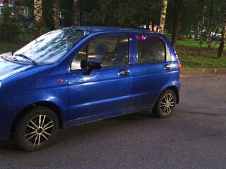 2011 Daewoo Matiz I Рестайлинг, синий, 185000 рублей, вид 3