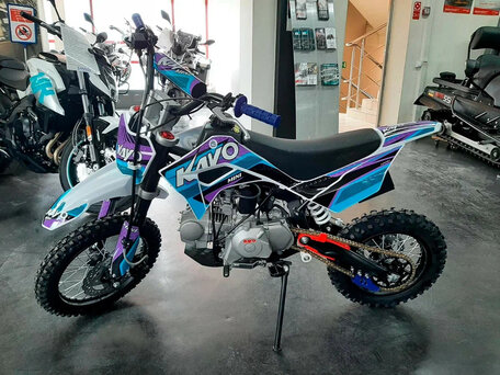 2024 Kayo Mini KMB YX125EM, фиолетовый, 82300 рублей, вид 3