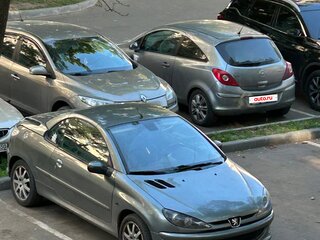 2003 Peugeot 206, серебристый, 410000 рублей, вид 2