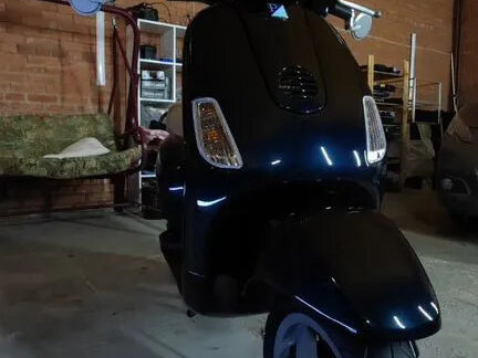 2012 Vespa LX 50, чёрный, 260000 рублей, вид 2