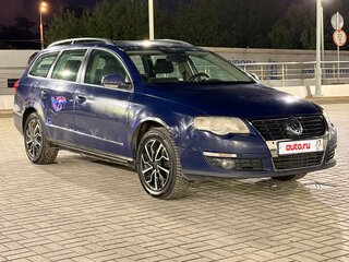 2007 Volkswagen Passat B6, синий, 255000 рублей, вид 1