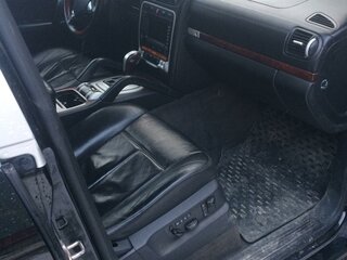 2007 Porsche Cayenne S I Рестайлинг (957), зелёный, 1500000 рублей, вид 4
