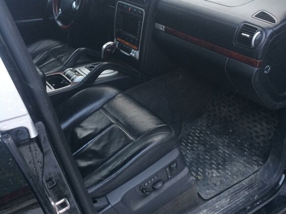 2007 Porsche Cayenne S I Рестайлинг (957), зелёный, 1500000 рублей - вид 3
