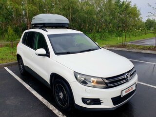 2012 Volkswagen Tiguan I Рестайлинг, белый, 1490000 рублей, вид 1