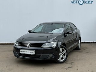 2012 Volkswagen Jetta VI, чёрный, 880000 рублей, вид 1