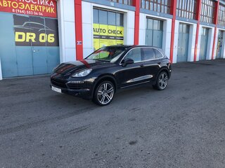 2010 Porsche Cayenne Diesel II (958), чёрный, 1640000 рублей, вид 1