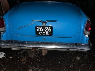 1960 ГАЗ 21 «Волга» 21В, голубой, 400000 рублей, вид 4