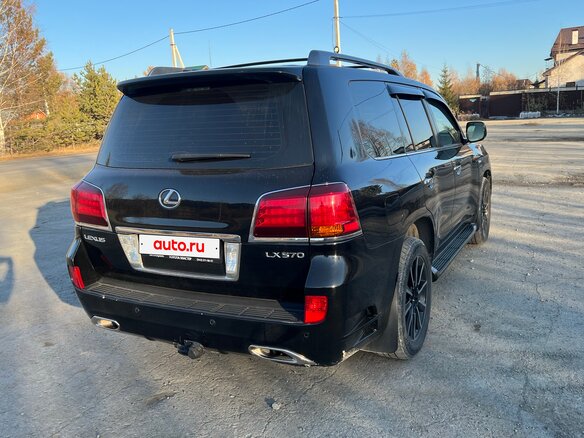 2008 Lexus LX 570 III, чёрный, 3200000 рублей - вид 4