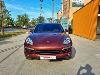 2013 Porsche Cayenne II (958), коричневый, 2590000 рублей, вид 2
