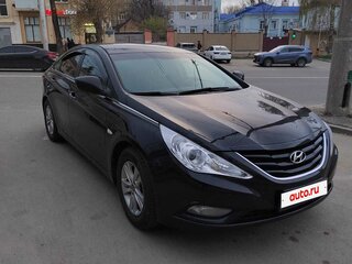 2012 Hyundai Sonata VI (YF), чёрный, 1350000 рублей, вид 1
