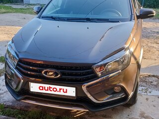 2021 Lada (ВАЗ) Vesta SW Cross I, коричневый, 1390000 рублей, вид 2