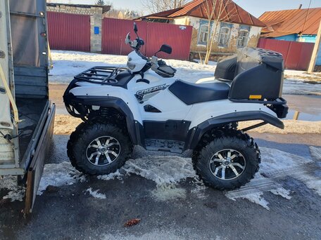 2017 Yamaha Grizzly 700, белый, 1750000 рублей, вид 1