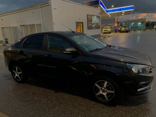 2016 Lada (ВАЗ) Vesta I, чёрный, 770000 рублей, вид 1