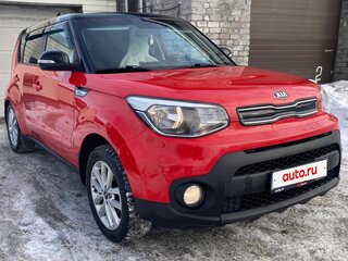 2018 Kia Soul II Рестайлинг, красный, 1525000 рублей, вид 3