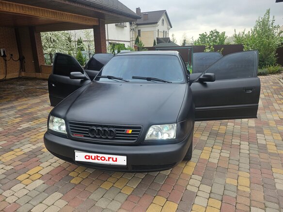 1993 Audi 100 IV (C4), чёрный, 480000 рублей - вид 12