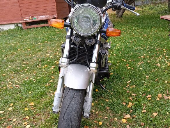 2001 Honda CB 400 Super Four, серебристый, 299000 рублей