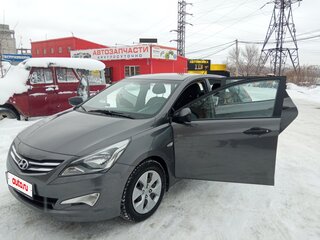 2014 Hyundai Solaris I, серый, 590000 рублей, вид 1