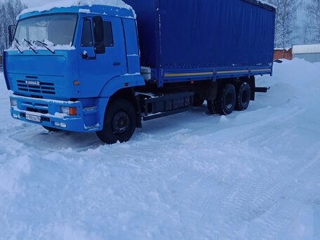 2008 КамАЗ 65117, синий, 1800000 рублей, вид 2